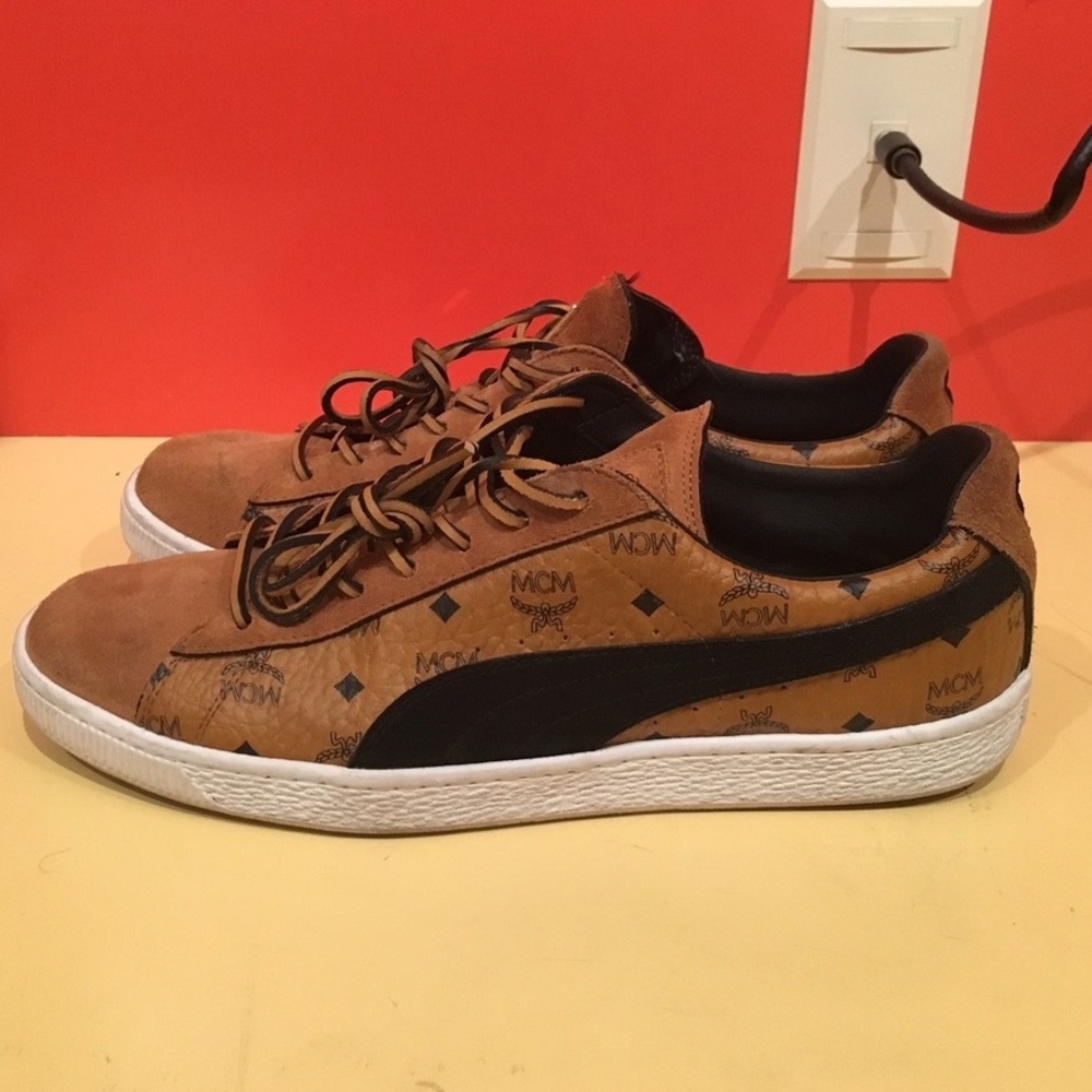 MCM X Puma collaboration size 10.5